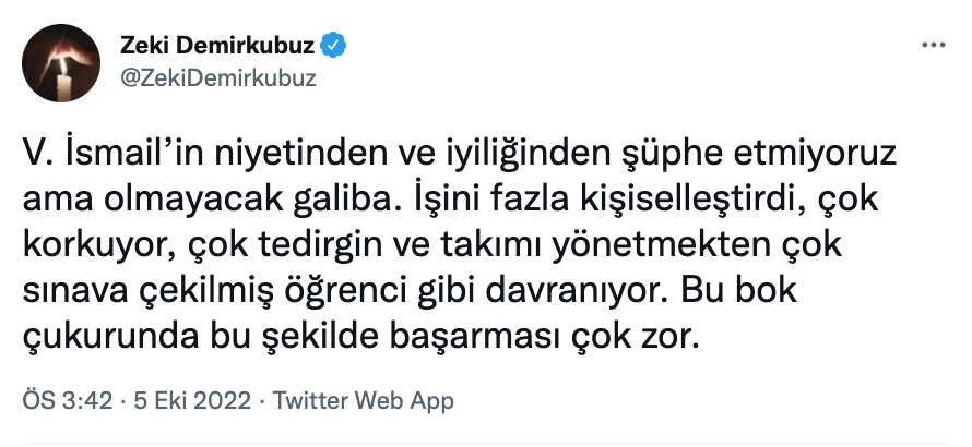 zeki demirkubuz dan valerien ismael paylasimi gundem oldu